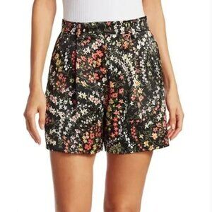 ATM Anthony Thomas Melillo Shorts in Black Multifloral Size 2